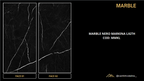 PLACA EFEITO MÁRMORE NERO MARQUINA LIGTH ACETINADO