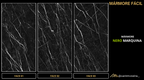 PLACA EFEITO MÁRMORE NERO MARQUINA ACETINADO